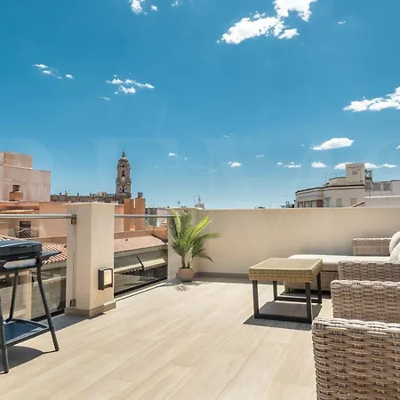 Duplex With Private Terrace & Views - Center By Rems Malaga